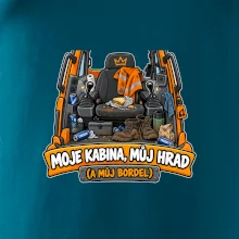 Kabina bagristy můj hrad a můj bordel