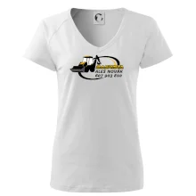 Bagrista v kruhu - vlastní nápis