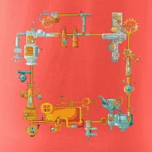 Steampunk barevná sestava