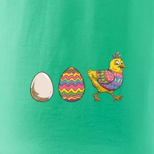 Evoluce vajíčka - velikonoce - slepice