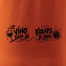 Víno jsem já a kolaps je ona