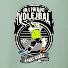Hraju pro radost volejbal a fakt dobře