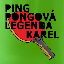 PINGPONGOVÁ LEGENDA JMÉNO