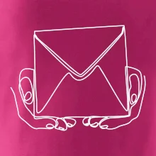 Obálka pošták jedním tahem