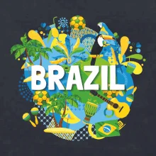 Brazílie  Barevný obrázek