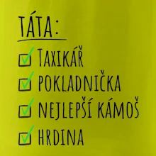 Táta - check list
