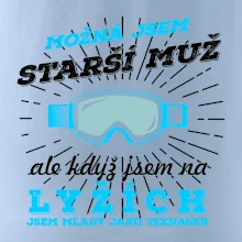 Lyže - možná jsem starší muž