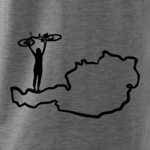 Cyklistka - Mapa Rakouska