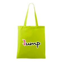 Jump - nápis a panáček