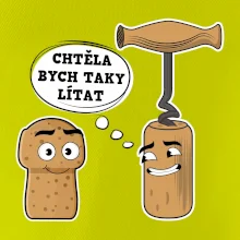 Zátka - chtěla bych taky lítat
