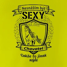 Nesnáším být sexy - chovatel koní erb