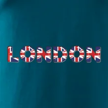 Nápis London vlajka