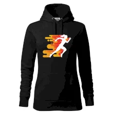 Běhání - oranžová žena