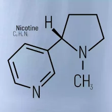 Molekulární struktura Nikotin