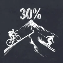 Narozeniny cyklista a lyžař 30