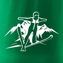 Letící skokan bílý