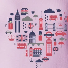 Anglie symboly srdce