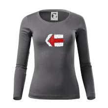 Párová turistická značka  červená