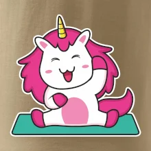 Yoga veselý jednorožec