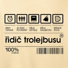 Čárový kód -  Řidič trolejbusu