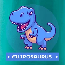 Dinosauří jména - modrý dinosaurus