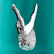 Krokodýl kreslený (Pecka design)
