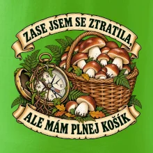 Zase jsem se ztratil, ale mám plnej košík