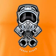 Cross rider písty helma