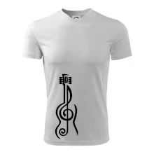 Houslový klíč kytara