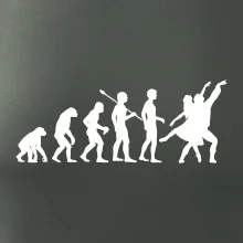 Evoluce tanec - tančící dvojice