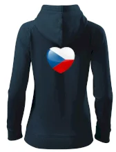 Česká vlajka srdce