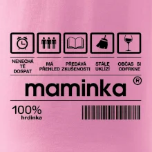 Čárový kód Maminka