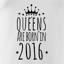 Queens are born in 2016