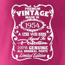 Vintage Etiketa - 1954