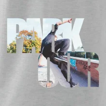 Parkour nápis ve městě