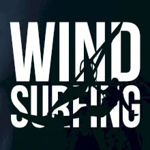 Windsurfing nápis