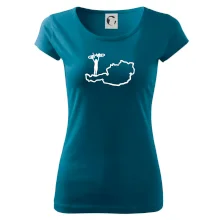 Cyklistka - Mapa Rakouska