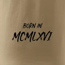 Born in - Římské číslo 1966