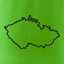 Czech love mapa