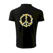 Peace symbol kopretiny