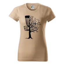 Disc golf pozor strom