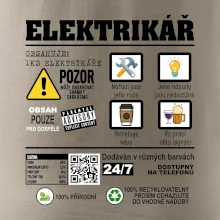 Profese - informace o produktu - elektrikář