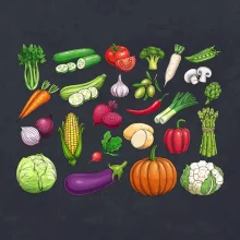 Zelenina ze zahrádky