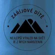 Zářijové dítě. Nejlepší výhled na svět je z mých narozenin