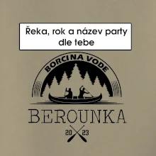 Na vodu - Kanoe les (vlastní nápis)