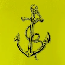 Kotva kreslená tužkou