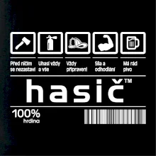 Čárový kód - Hasič