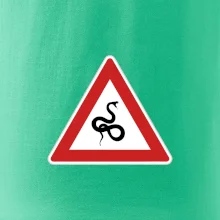 Dopravní značka - Pozor had