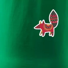 Folklor na prsu liška