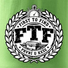 FTF první u keše vítězný odznak